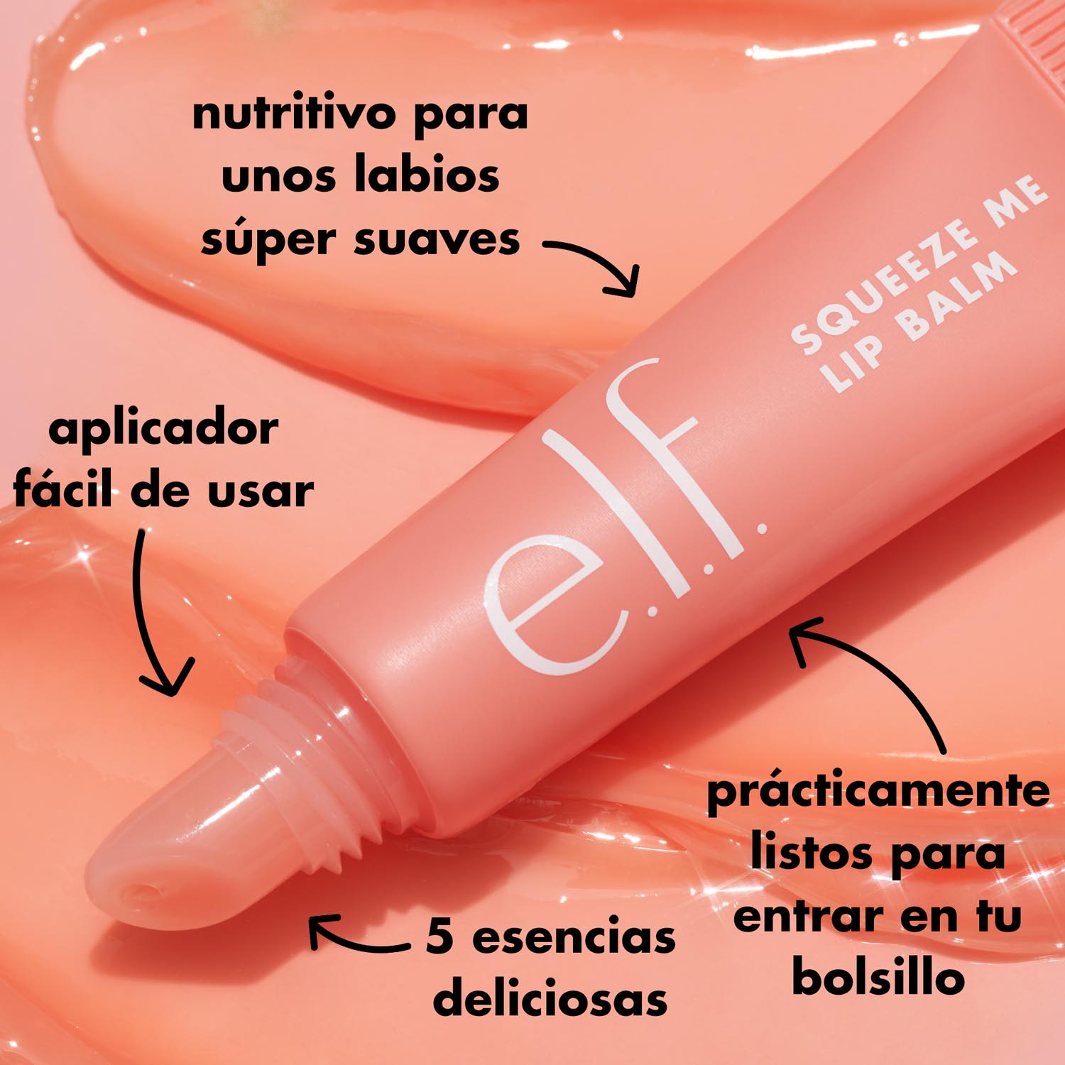 E.L.F. SQUEEZE ME LIP BALM (BÁLSAMO LABIAL HIDRATANTE)